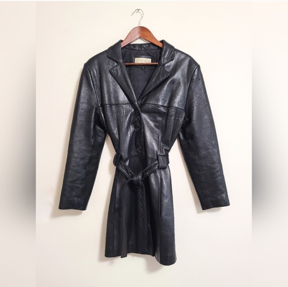 Women's Black Leather Jacket